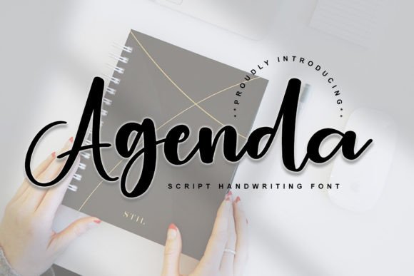Agenda Font: Modern Handwritten Typography for Web Design