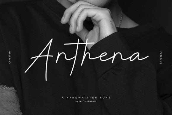 Anthena Font: A Beautiful Script for Digital Design