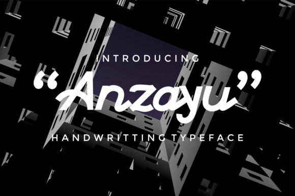 Anzayu Font: A Sharp Handwriting Typeface for Stronger Campaigns