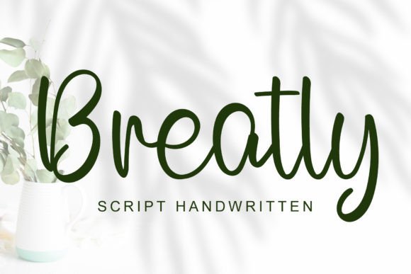 Breatly: A Premium Font for a Polished Brand Identity