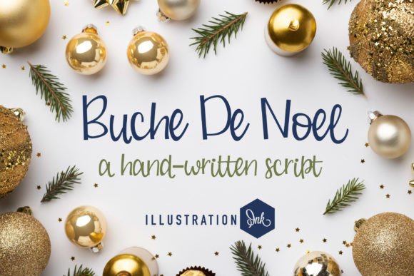 Buche De Noel Font: A Quirky Touch for Your Brand