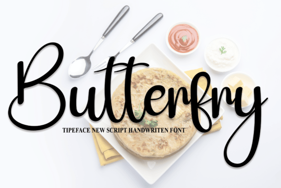Butterfry Font: A Playful Script for Stronger Brand Communication