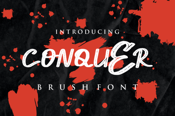 Conquer: A Handwriting Font That Elevates Editorial Design