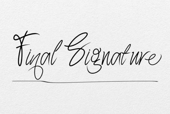 Final Signature Font: Elevate Your Brand with Modern Calligraphy