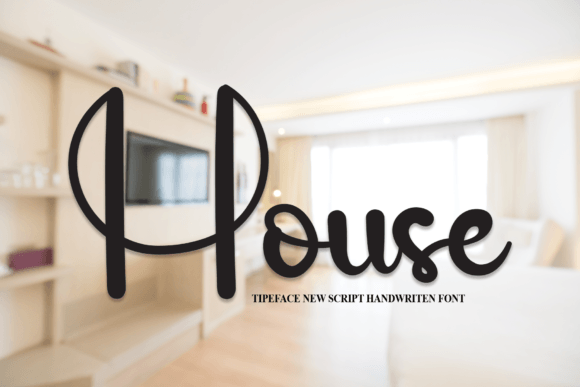 House Font: A Handwritten Typeface for Captivating Brand Content