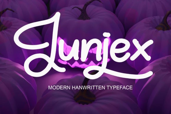 Junjex: A Handwritten Font for a Professional Brand