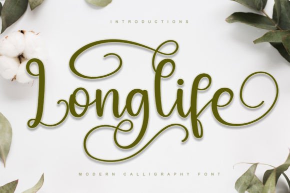 Longlife Font: A Handwritten Typeface That Elevates Brand Design
