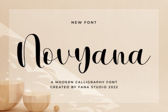 Novyana Font: A Designer’s Journey Through a Stylish Script Typeface