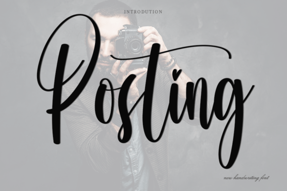 Posting: A Handwritten Typeface for Modern Web Design