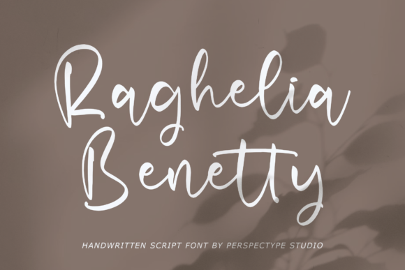 Raghelia Benetty Font – A Script Amp Showstopper for Web Design