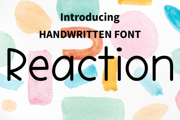 Reaction Font: A Handwritten Typeface That Elevates Brand Identity