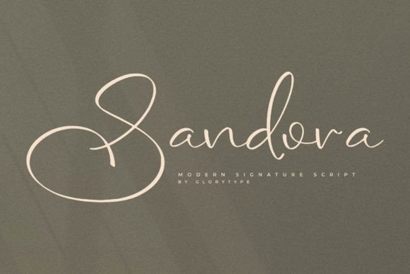 Sandora: A Script Font with Heart and Purpose