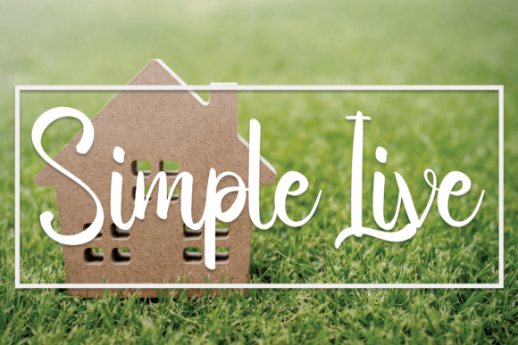 Simple Live: A Handwritten Font That Brings Your Creations to Life