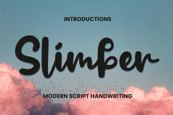 Slimber: A Handwritten Font That Elevates Editorial Design