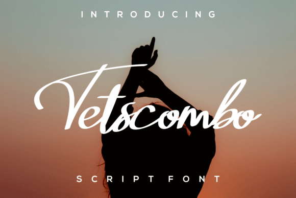 Tetscombo Font: A Handwritten Typeface for Luxurious Craft Projects