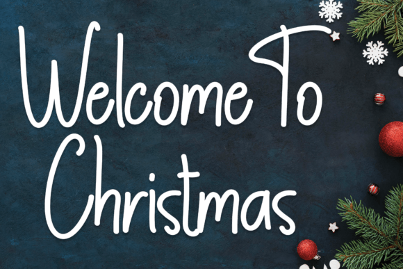 Welcome to Christmas: A Font That Feels Like Home