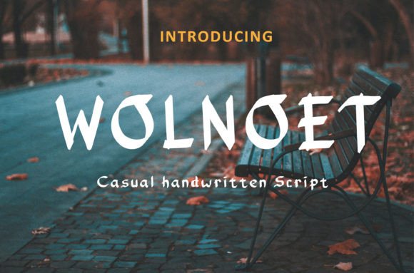 Wolnoet: A Handwritten Font That Elevates Brand Design